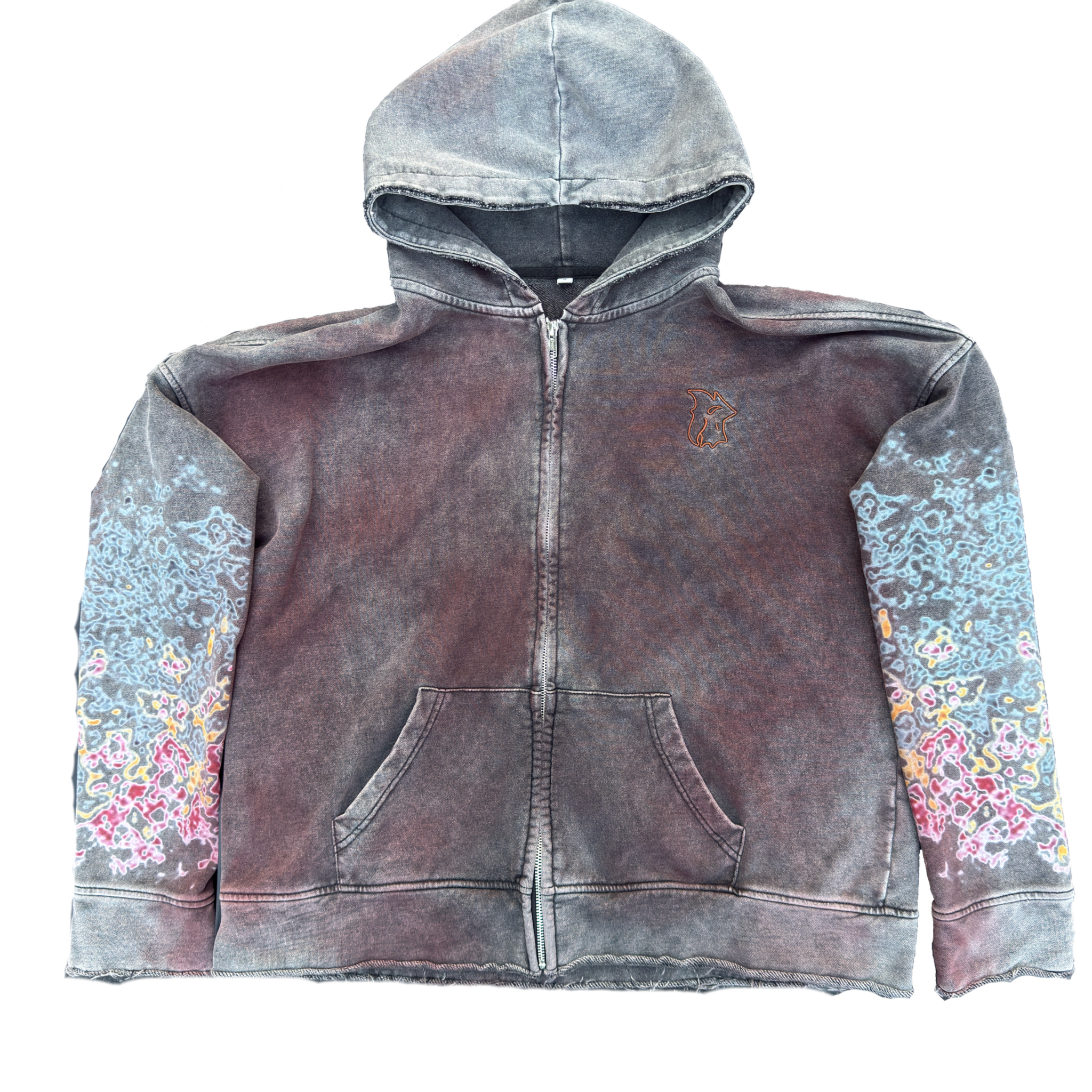 “Iron hide” zip up